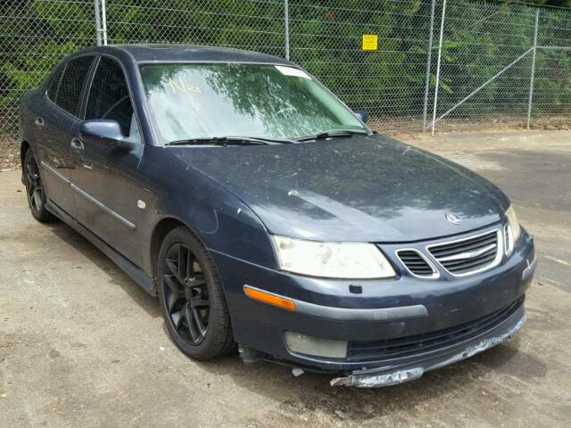 YS3FH49Y841045148 - 2004 SAAB 9-3 AERO BLUE photo 1