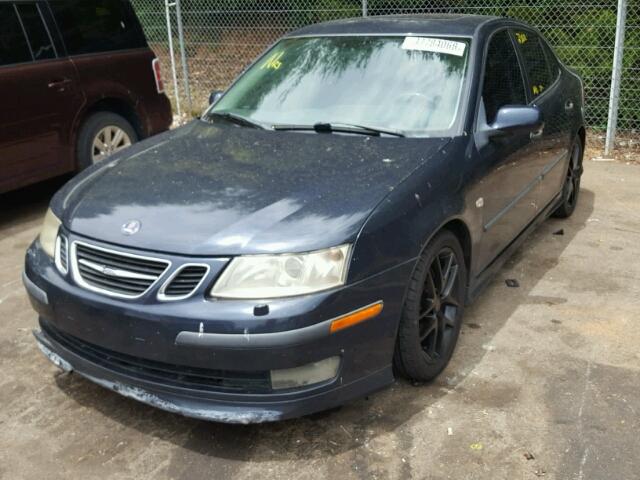 YS3FH49Y841045148 - 2004 SAAB 9-3 AERO BLUE photo 2