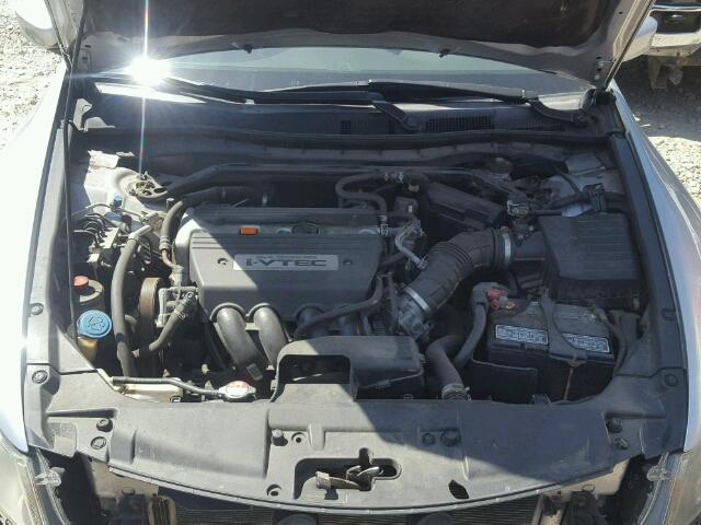 1HGCP26708A016411 - 2008 HONDA ACCORD SILVER photo 7