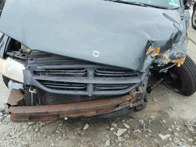 2B4GP25R6YR573531 - 2000 DODGE CARAVAN GREEN photo 7