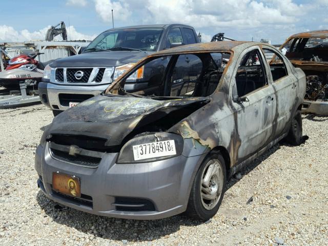 KL1TD5DE7BB121644 - 2011 CHEVROLET AVEO LS GRAY photo 2