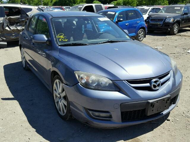 JM1BK34M871734651 - 2007 MAZDA SPEED 3 BLUE photo 1