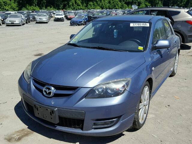 JM1BK34M871734651 - 2007 MAZDA SPEED 3 蓝色 照片 2