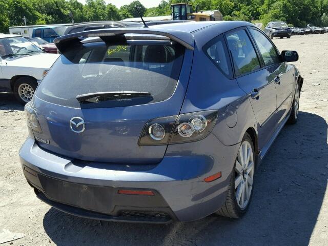 JM1BK34M871734651 - 2007 MAZDA SPEED 3 蓝色 照片 4