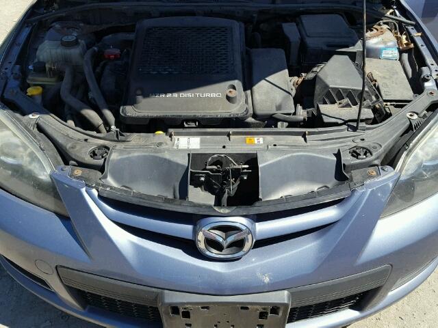 JM1BK34M871734651 - 2007 MAZDA SPEED 3 蓝色 照片 7