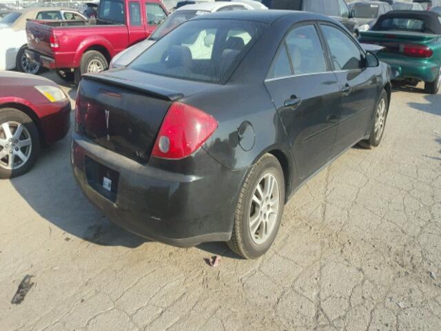 1G2ZG528954169943 - 2005 PONTIAC G6 BLACK photo 4