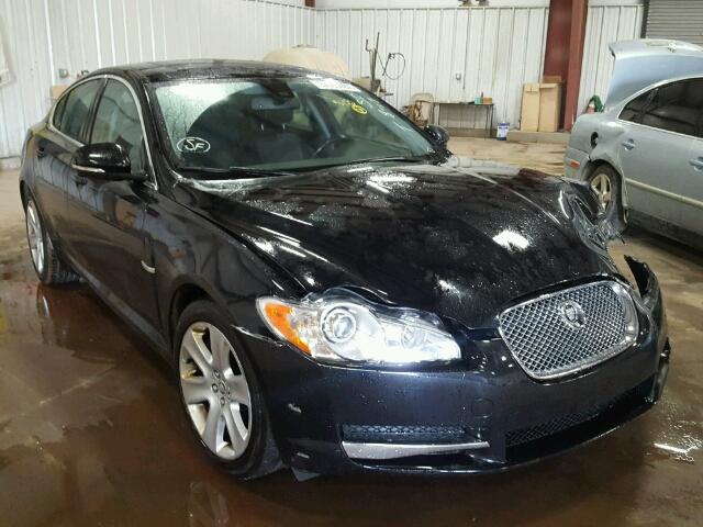 SAJWA0FB6BLR85519 - 2011 JAGUAR XF BLACK photo 1