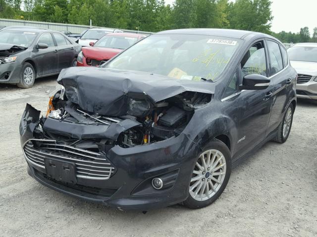 1FADP5BU7EL506107 - 2014 FORD C-MAX SEL BLACK photo 2