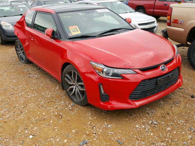 JTKJF5C7XFJ000754 - 2015 TOYOTA SCION TC 红色 照片 1