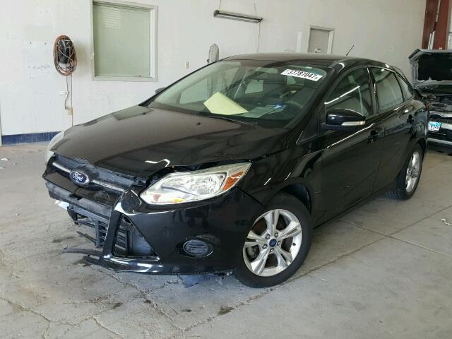 1FADP3F24DL283987 - 2013 FORD FOCUS SE BLACK photo 2