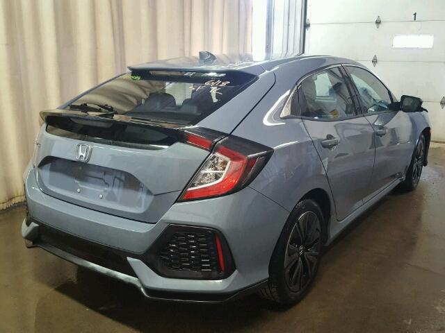 SHHFK7H73HU201112 - 2017 HONDA CIVIC EXL BLUE photo 4