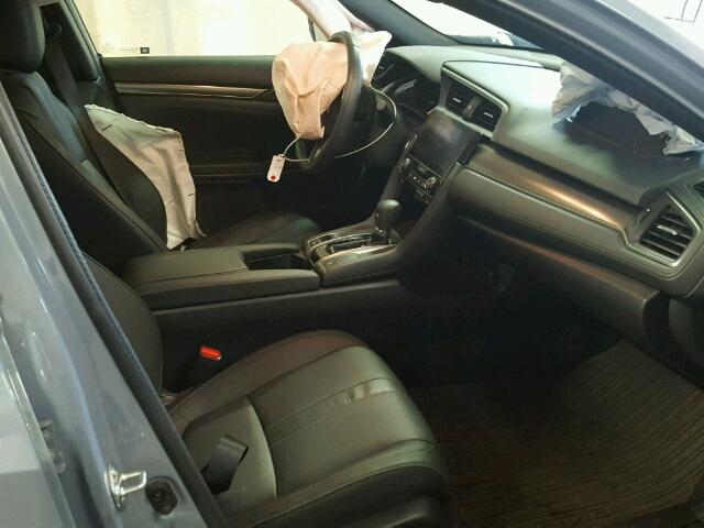 SHHFK7H73HU201112 - 2017 HONDA CIVIC EXL BLUE photo 5