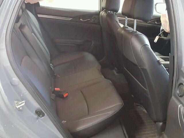 SHHFK7H73HU201112 - 2017 HONDA CIVIC EXL BLUE photo 6