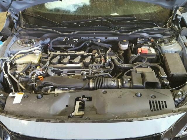 SHHFK7H73HU201112 - 2017 HONDA CIVIC EXL BLUE photo 7