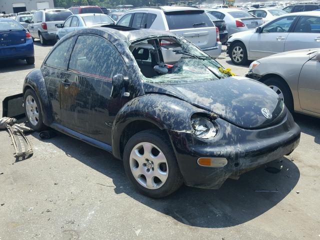 3VWCK21C82M401420 - 2002 VOLKSWAGEN NEW BEETLE BLACK photo 1