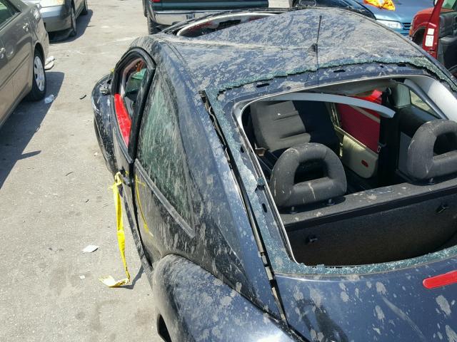 3VWCK21C82M401420 - 2002 VOLKSWAGEN NEW BEETLE BLACK photo 10