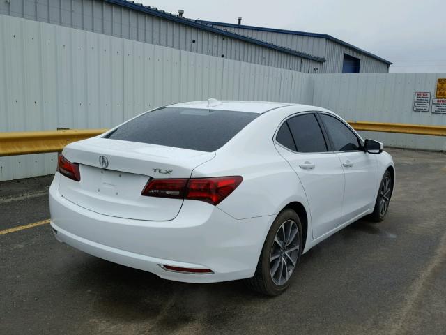 19UUB2F35GA008450 - 2016 ACURA TLX WHITE photo 4