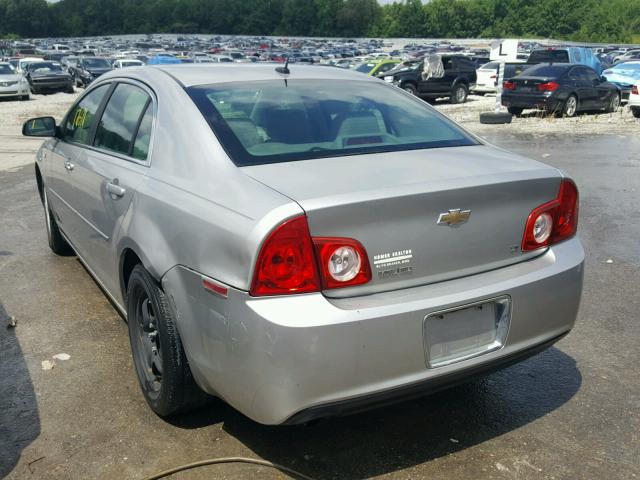 1G1ZG57B98F277027 - 2008 CHEVROLET MALIBU LS SILVER photo 3