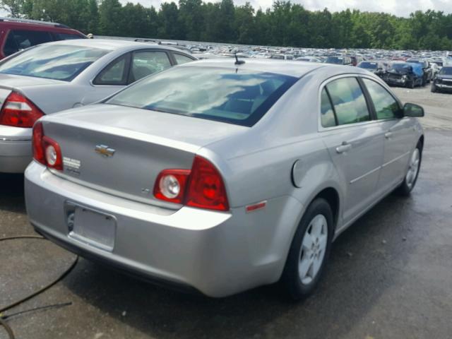 1G1ZG57B98F277027 - 2008 CHEVROLET MALIBU LS SILVER photo 4