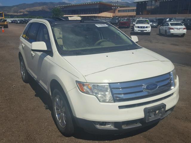 2FMDK49C27BB19544 - 2007 FORD EDGE SEL P BEIGE photo 1