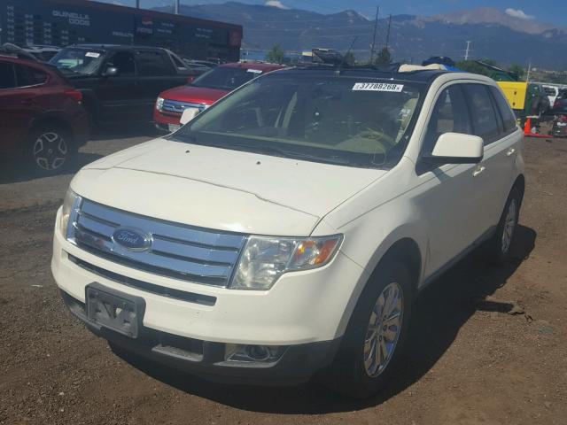 2FMDK49C27BB19544 - 2007 FORD EDGE SEL P BEIGE photo 2