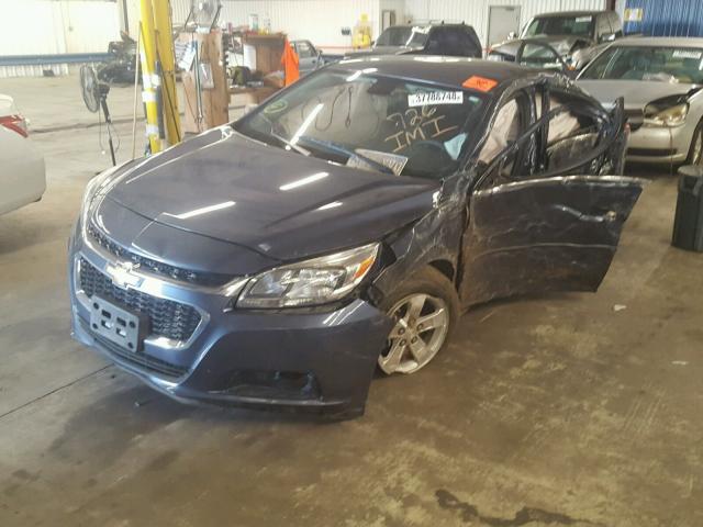 1G11B5SL3EF222726 - 2014 CHEVROLET MALIBU LS ლურჯი ფოტო 2
