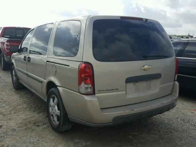 1GNDV23117D113176 - 2007 CHEVROLET UPLANDER L 米色 照片 3