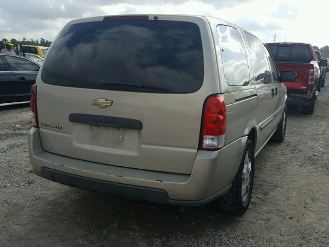 1GNDV23117D113176 - 2007 CHEVROLET UPLANDER L 米色 照片 4