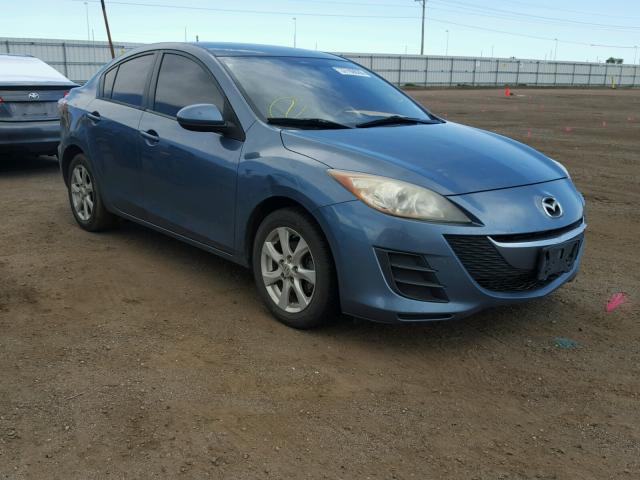 JM1BL1SFXA1138258 - 2010 MAZDA 3 I BLUE photo 1