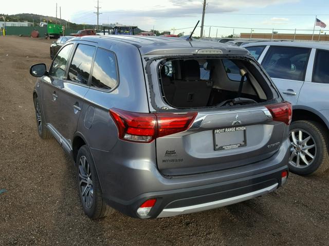 JA4AZ3A36GZ038482 - 2016 MITSUBISHI OUTLANDER BLUE photo 3