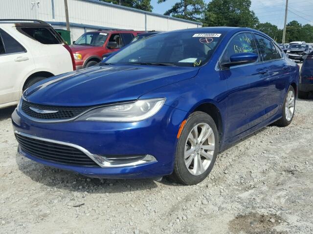 1C3CCCABXFN679491 - 2015 CHRYSLER 200 LIMITE BLUE photo 2