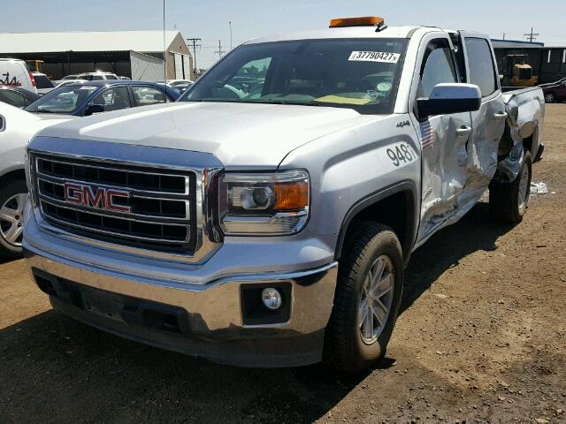 3GTU2UEC0EG238987 - 2014 GMC SIERRA SILVER photo 2