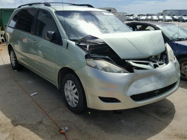 5TDZA23C46S463531 - 2006 TOYOTA SIENNA GREEN photo 1