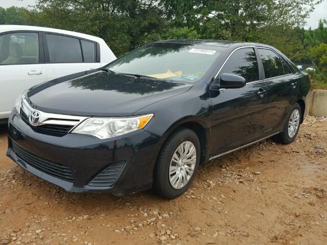 4T4BF1FK6CR246801 - 2012 TOYOTA CAMRY/SE/L BLACK photo 2