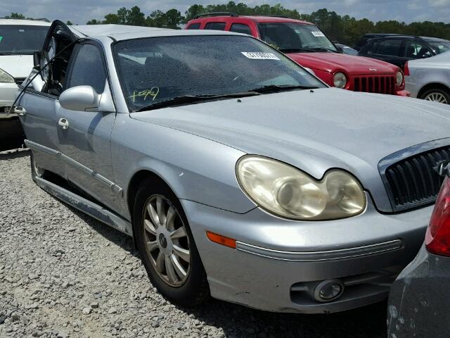 KMHWF35H95A150534 - 2005 HYUNDAI SONATA GLS SILVER photo 1