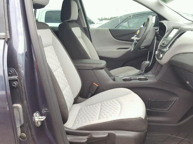 3GNAXHEV5JS537788 - 2018 CHEVROLET EQUINOX LS BLUE photo 5