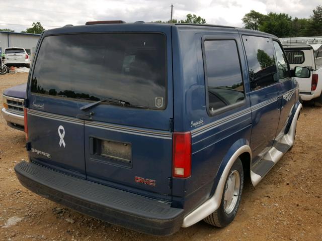 1GDDM19WXXB508358 - 1999 GMC SAFARI XT BLUE photo 4