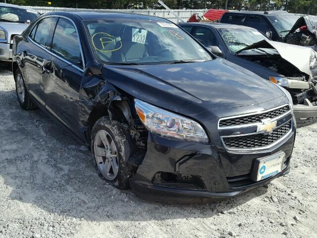 1G11C5SA3DF330774 - 2013 CHEVROLET MALIBU 1LT BLACK photo 1