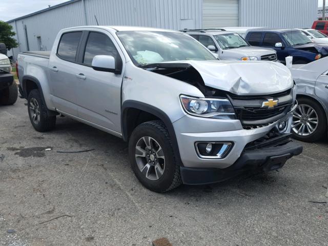 1GCPTDE11G1254223 - 2016 CHEVROLET COLORADO Z SILVER photo 1