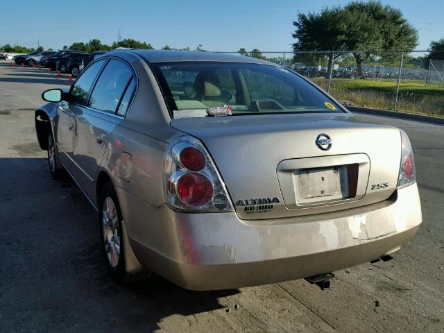 1N4AL11DX6C263497 - 2006 NISSAN ALTIMA S BEIGE photo 3