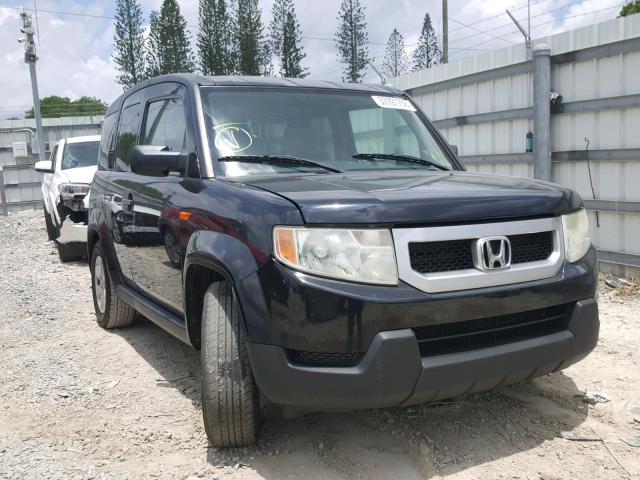 5J6YH1H73AL006131 - 2010 HONDA ELEMENT EX BLACK photo 1