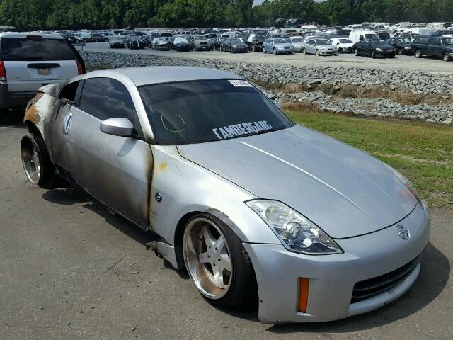 JN1AZ34DX6M312016 - 2006 NISSAN 350Z COUPE SILVER photo 1