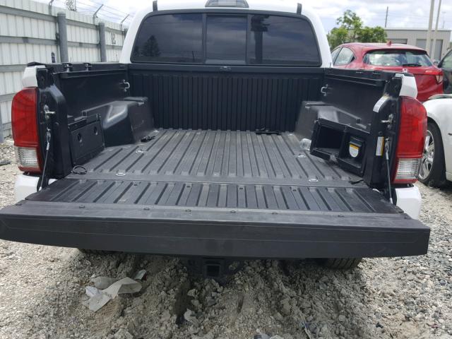 3TMCZ5AN4GM042236 - 2016 TOYOTA TACOMA DOU WHITE photo 9