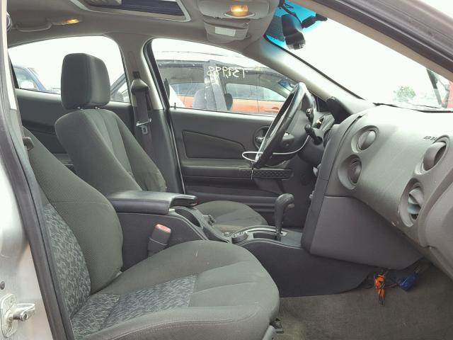 2G2WR524241132284 - 2004 PONTIAC GRAND PRIX SILVER photo 5