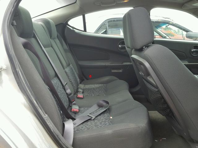 2G2WR524241132284 - 2004 PONTIAC GRAND PRIX SILVER photo 6