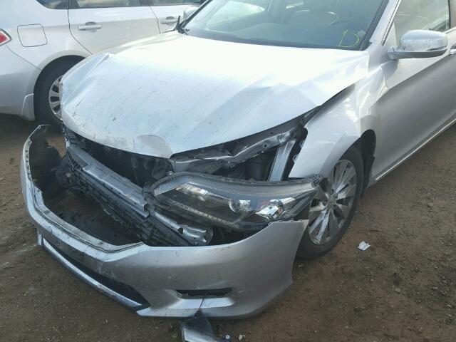 1HGCR2F87DA119306 - 2013 HONDA ACCORD EXL SILVER photo 10