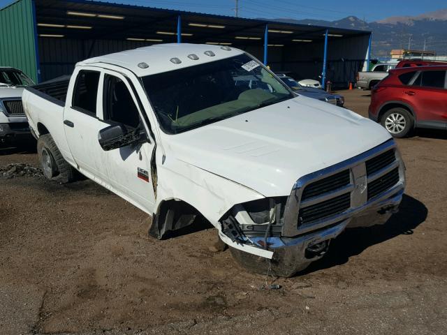 3C6UD5CL1CG221106 - 2012 DODGE RAM 2500 S WHITE photo 1