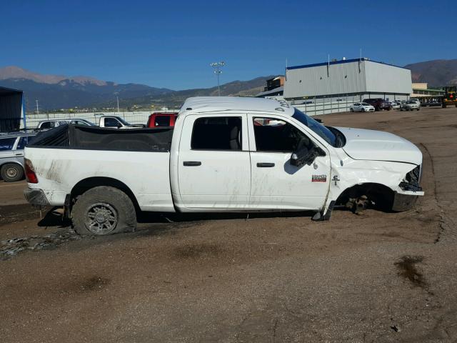 3C6UD5CL1CG221106 - 2012 DODGE RAM 2500 S WHITE photo 9