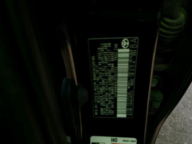 5YFBURHE6JP761723 - 2018 TOYOTA COROLLA L BLACK photo 10