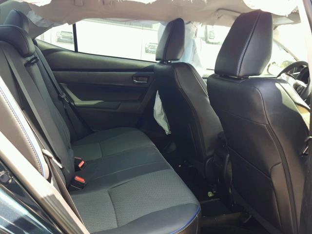 5YFBURHE6JP761723 - 2018 TOYOTA COROLLA L BLACK photo 6